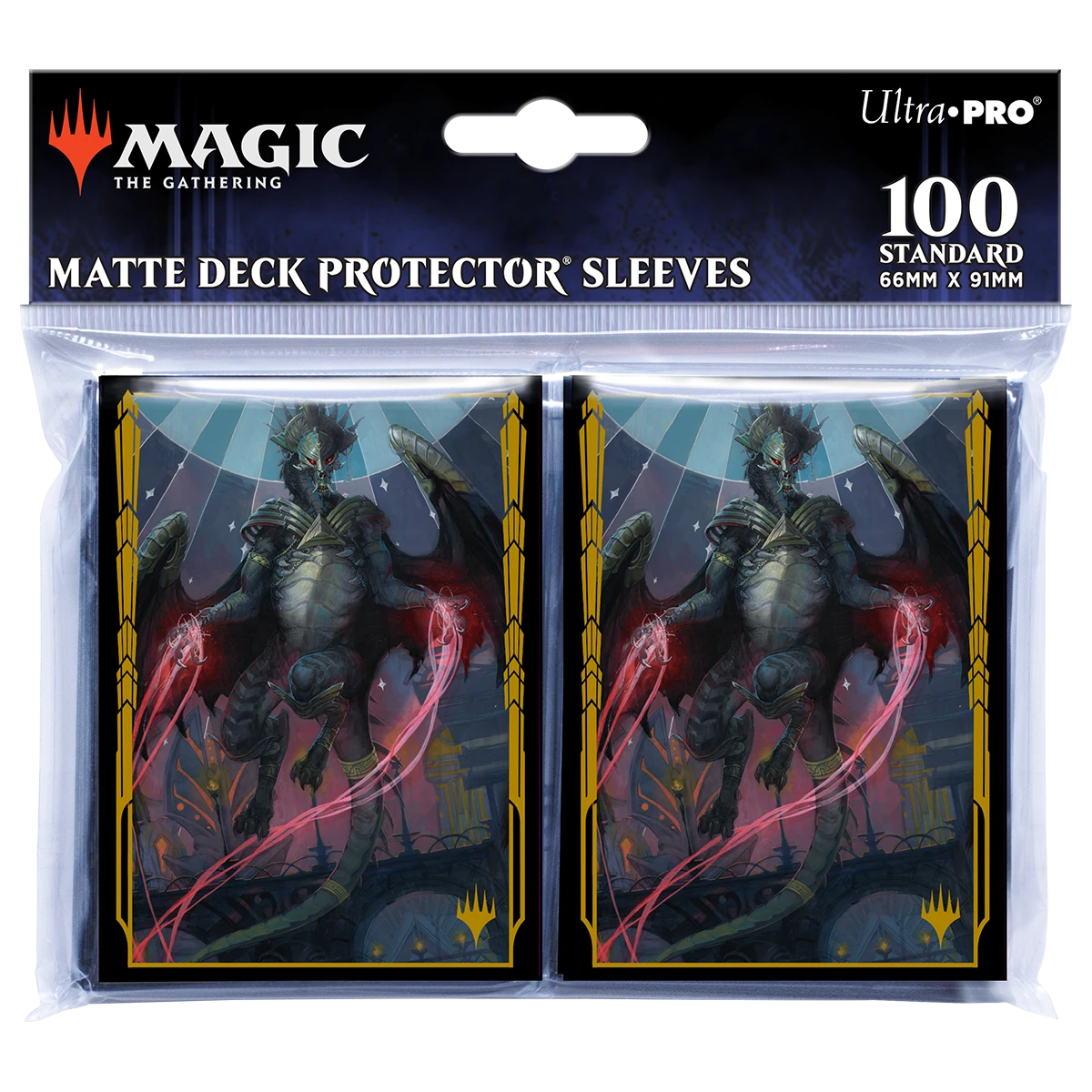Ultra Pro Streets Of New Capenna Ziatora, The Incinerator Standard Deck Protector Sleeves (100ct) For Magic: The Gathering 2 Ultra Pro Streets Of New Capenna Ziatora, The Incinerator Standard Deck Protector Sleeves (100ct) For Magic: The Gathering - Image 2