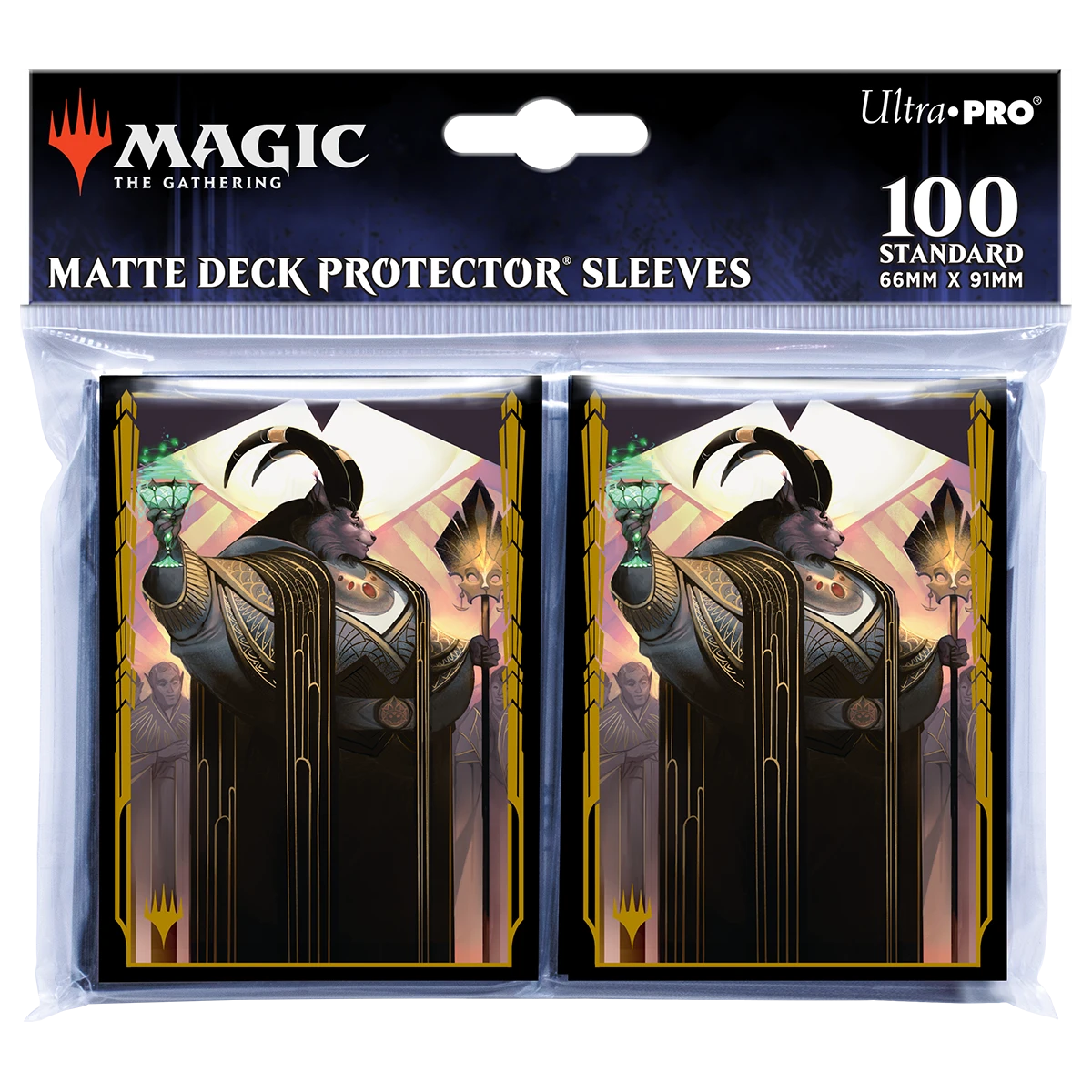 Ultra Pro Streets Of New Capenna Jetmir, Nexus Of Revels Standard Deck Protector Sleeves (100ct) For Magic: The Gathering 2 Ultra Pro Streets Of New Capenna Jetmir, Nexus Of Revels Standard Deck Protector Sleeves (100ct) For Magic: The Gathering - Image 2