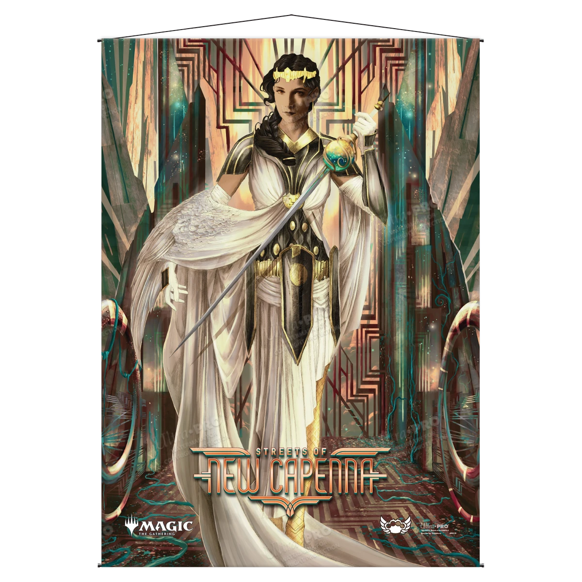 Ultra Pro Streets Of New Capenna Elspeth Resplendent Wall Scroll For Magic: The Gathering 1 Ultra Pro Streets Of New Capenna Elspeth Resplendent Wall Scroll For Magic: The Gathering