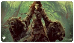 Ultra Pro Commander Legends: Battle For Baldur's Gate Faldorn, Dread Wolf Herald Standard Gaming Playmat For Magic: The Gathering