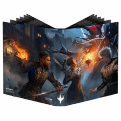 Ultra Pro Commander Legends: Battle For Baldur's Gate Party Battle 9-Pocket PRO-Binder For Magic: The Gathering