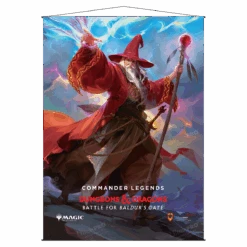 Ultra Pro Commander Legends: Battle For Baldur's Gate Elminster Wall Scroll For Magic: The Gathering