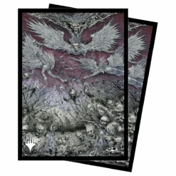 Ultra Pro Double Masters 2022 Damnation Standard Deck Protector Sleeves (100ct) For Magic: The Gathering