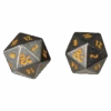 Ultra Pro Heavy Metal Spelljammer Realmspace D20 Dice Set (2ct) For Dungeons & Dragons