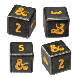 Ultra Pro Heavy Metal Spelljammer Realmspace D6 Dice Set (4ct) For Dungeons & Dragons