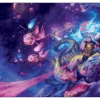 Ultra Pro Spelljammer Boo's Astral Menagerie Standard Gaming Playmat For Dungeons & Dragons