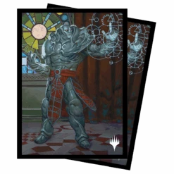 Ultra Pro Dominaria United Karn, Living Legacy Standard Deck Protector Sleeves (100ct) For Magic: The Gathering