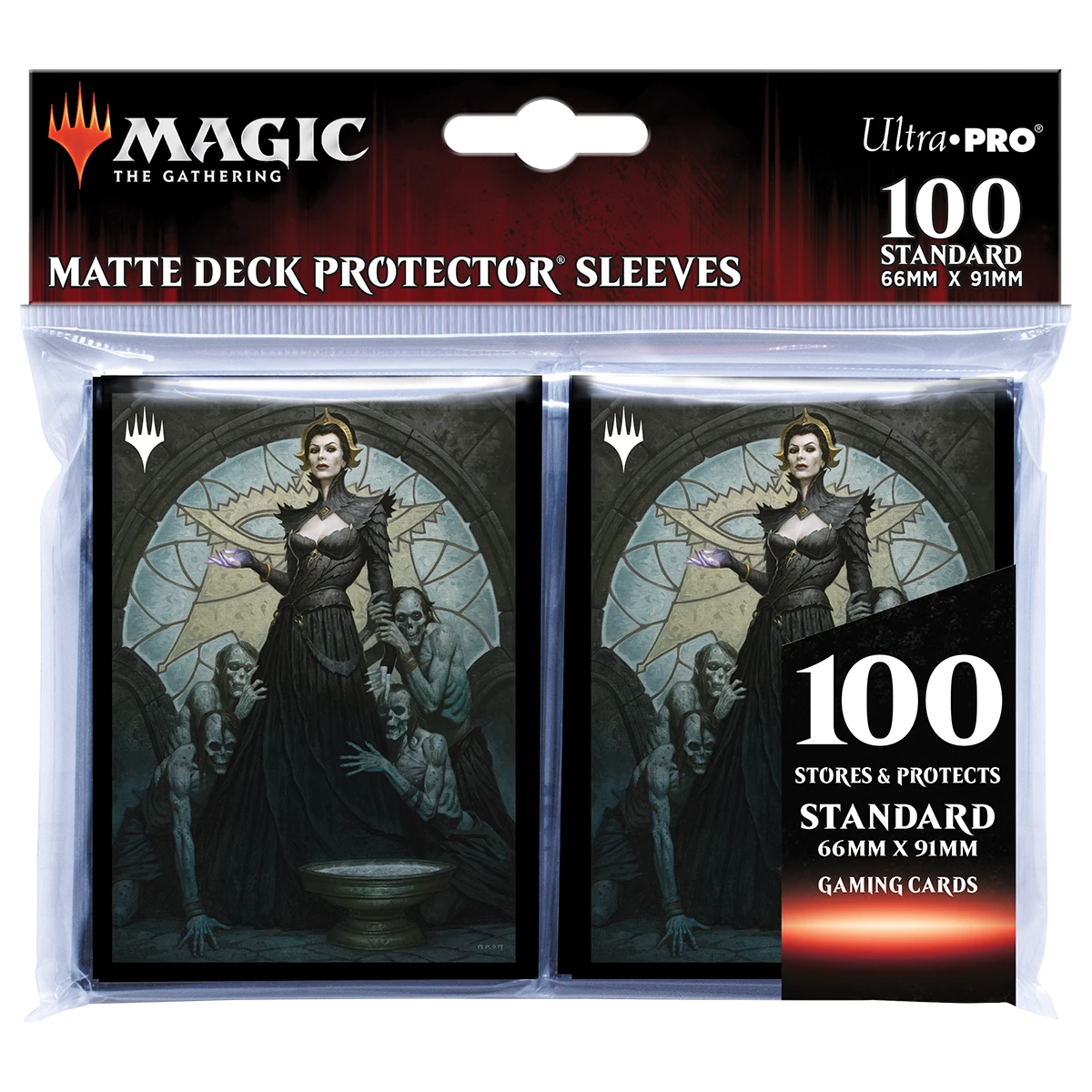 Ultra Pro Dominaria United Liliana Of The Veil Standard Deck Protector Sleeves (100ct) For Magic: The Gathering 2 Ultra Pro Dominaria United Liliana Of The Veil Standard Deck Protector Sleeves (100ct) For Magic: The Gathering - Image 2