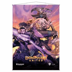 Ultra Pro Dominaria United Ajani And Liliana Wall Scroll For Magic: The Gathering