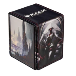 Ultra Pro Phyrexia All Will Be One Marketing Art Elesh Norn Alcove Flip Deck Box For Magic: The Gathering -Ultra Pro 19681 AlcoveFlip MTG PhyrexiaOneX side2