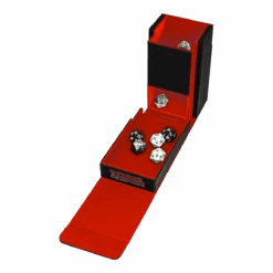 Ultra Pro Honor Among Thieves Printed Leatherette Dice Tower For Dungeons & Dragons -Ultra Pro 19711 DiceTower D D MosiacArt Open