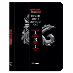 Ultra Pro Honor Among Thieves Printed Leatherette Printed Book Folio For Dungeons & Dragons -Ultra Pro 19713 9PktZipPremBinder D D D DMovie MosiacArt WB