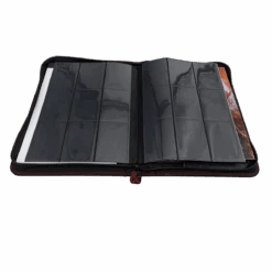 Ultra Pro Honor Among Thieves Printed Leatherette Printed Book Folio For Dungeons & Dragons -Ultra Pro 19713 9PktZipPremBinder D D D DMovie MosiacArt open pockets1