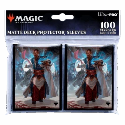 Ultra Pro March Of The Machine Teferi Akosa Of Zhalfir Standard Deck Protector Sleeves (100ct) For Magic: The Gathering -Ultra Pro 19748 DP MTG MOM 4 Poly