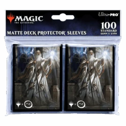 Ultra Pro The Lord Of The Rings: Tales Of Middle-earth Gandalf Standard Deck Protector Sleeves (100ct) For Magic: The Gathering -Ultra Pro 19819 DP MTG LTR 2 Poly