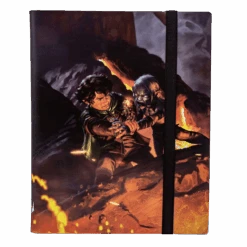 Ultra Pro The Lord Of The Rings: Tales Of Middle-earth Frodo & Gollum 9-Pocket PRO-Binder For Magic: The Gathering -Ultra Pro 19831 9PktProBinder MTG LTR front