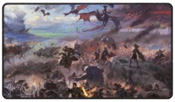 Ultra Pro The Lord Of The Rings: Tales Of Middle-earth Borderless Scene Black Stitched Standard Gaming Playmat For Magic: The Gathering