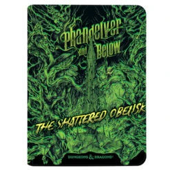 Ultra Pro: D&D Phandelver & Below - The Shattered Obelisk Alternate Cover Artwork - Premium Book & Character Folio
