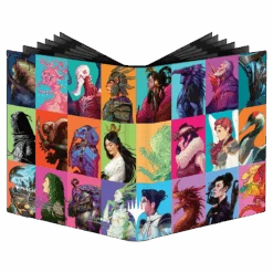 Ultra Pro Commander Masters Pop Collage 4-Pocket PRO-Binder For Magic: The Gathering