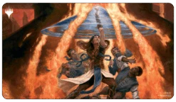 Ultra Pro Commander Masters Fierce Guardianship Blue Standard Gaming Playmat For Magic: The Gathering