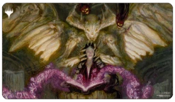 Ultra Pro Commander Masters Demonic Tutor Black Standard Gaming Playmat For Magic: The Gathering