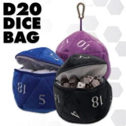 Ultra Pro D20 Plush Dice Bag