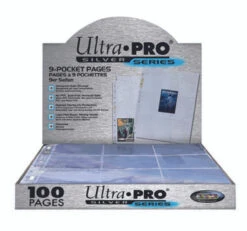 Ultra Pro Pages: Silver Series (9-Pocket) (100ct)