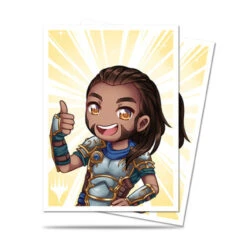 Ultra Pro Magic The Gathering: Chibi Collection - Gideon 'Good Job!' - Card Sleeves (100ct)