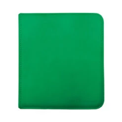 Ultra Pro Binder: Green - Vivid, Zippered (12-Pocket)