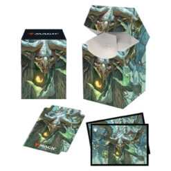 Ultra Pro: Strixhaven Ft. Witherbloom - Willowdusk, Essence Seer - Sleeves (100ct) & Deck Box