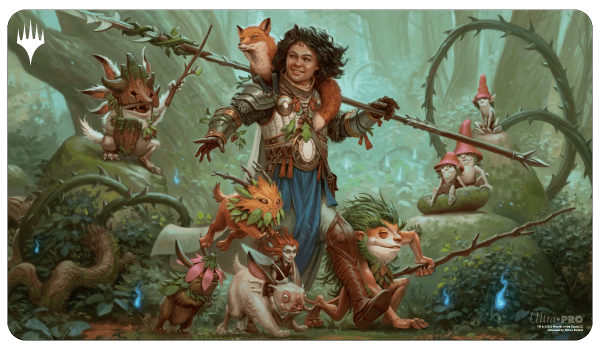 Ultra Pro Wilds Of Eldraine Ellivere Of The Wild Court Standard Gaming Playmat For Magic: The Gathering 1 Ultra Pro Wilds Of Eldraine Ellivere Of The Wild Court Standard Gaming Playmat For Magic: The Gathering