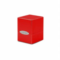 Ultra Pro Deck Box: Apple Red Satin Cube