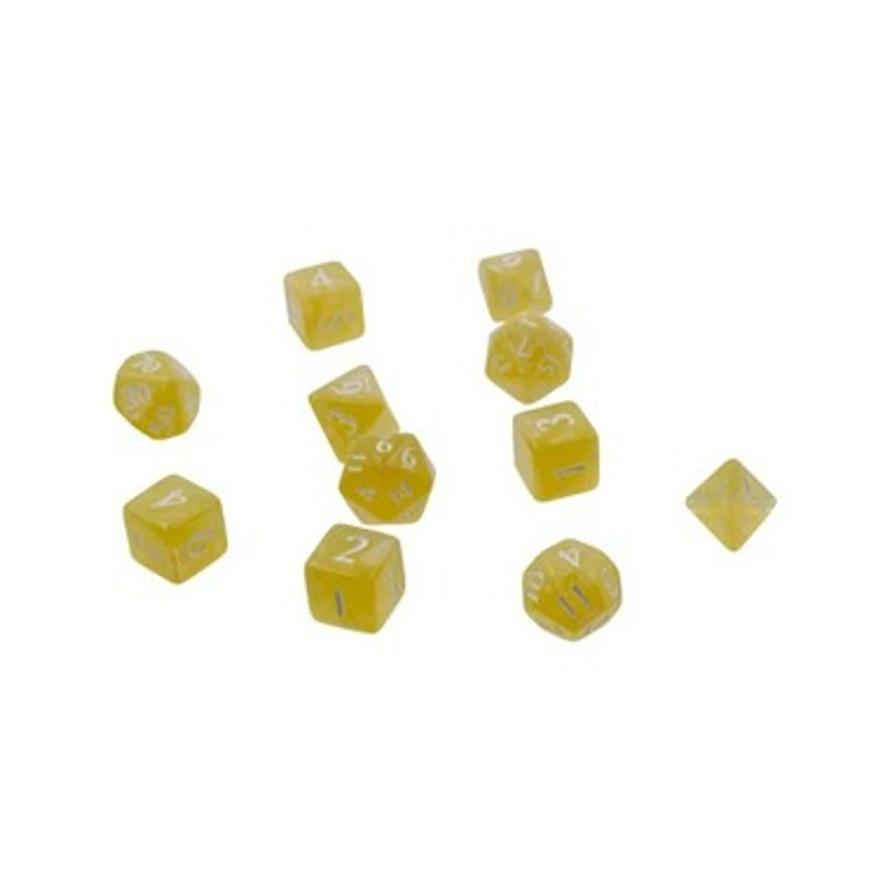 Ultra Pro Dice: Lemon Yellow - Eclipse Dice Set (11) 1 Ultra Pro Dice: Lemon Yellow - Eclipse Dice Set (11)