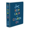 Ultra Pro Keep Calm 3-Ring Coupon Organizer Binder