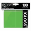 Ultra Pro Sleeves: Lime Green - Eclipse Gloss (100ct)