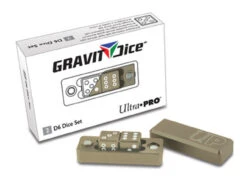 Ultra Pro Gravity Dice D6 - 2 Dice Set Gravity Dice - Desert