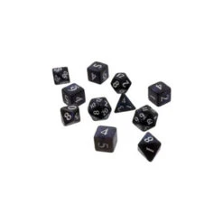 Ultra Pro Dice: Jet Black - Eclipse Dice Set (11)