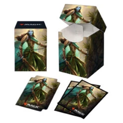 Ultra Pro: Kaldheim - Lathril, Blade Of The Elves - Combo Sleeves (100ct) & Deck Box (Pro-100+)