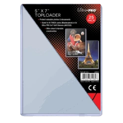 Ultra Pro 5" X 7" Toploaders (25ct)