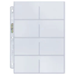 Ultra Pro Platinum Series Pocket Pages (100ct) For Cards And Photos -Ultra Pro 81421 208D 8Pkt