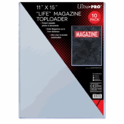 Ultra Pro 11" X 15" Life Magazine Toploaders (10ct)
