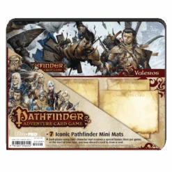 Ultra Pro Rise Of The Runelords Base Set Mini Mats (7ct) For Pathfinder Adventure Card Game