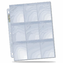 Ultra Pro Premium Series 9-Pocket Secure Pages (100ct) For Standard Size Cards
