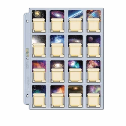 Ultra Pro Platinum Series 16-Pocket Pages (100ct) For 41mm X 63mm Cards