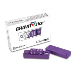 Ultra Pro Gravity Dice Precision D6 Dice Set -Ultra Pro 84873 2D6 GravityDice Royal