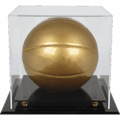 Ultra Pro Mini Basketball & Mini Helmet Riser Display Case -Ultra Pro 84899Disp MiniBasketball Front