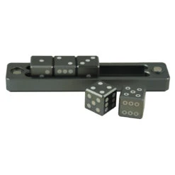 Ultra Pro Gravity Dice Precision D6 Dice Set -Ultra Pro 84935 Gravity Dice 5 Piece Black Forest Open