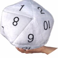 Ultra Pro Jumbo D20 Novelty Dice Plush -Ultra Pro 84949d20plush