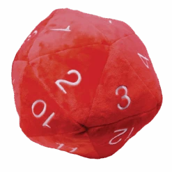 Front Page -Ultra Pro 85336 Plush Dice Red