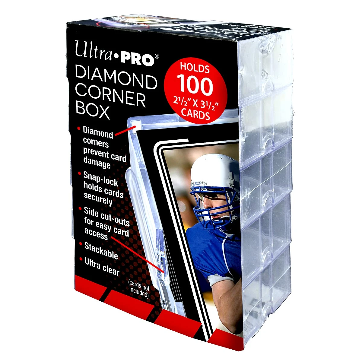 Ultra Pro Diamond Corner 100+ Card Storage Boxes (10ct) 1 Ultra Pro Diamond Corner 100+ Card Storage Boxes (10ct)